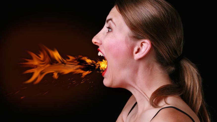 Girl Acid Reflux